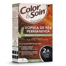 Vopsea de par saten azur 2A, Color&Soin