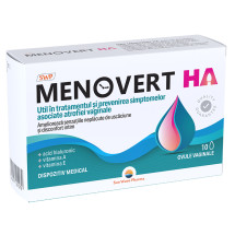Menovert HA, 10 ovule vaginale, SUN WAVE PHARMA
