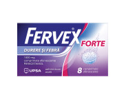 Fervex durere si febra forte 1000 mg x 1 tub x 8 comp. eff.