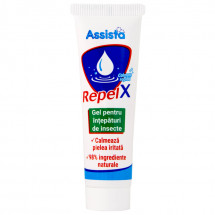 Assista RepelX Gel intepaturi insecte X 30 ml