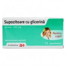 Supozitoare cu glicerina pentru copii x cutie x 12 supozitoare