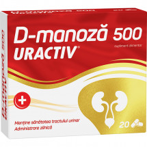 Uractiv D-MANOZA, 20 capsule
