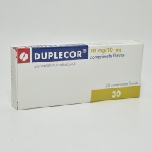 Duplecor 10 mg / 10 mg, 30 comprimate filmate