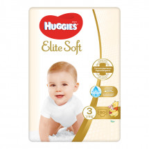 Huggies Nr.3 Elite Soft Mega 5-9 kg, 80 bucati