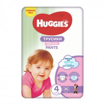 Huggies Nr.4 Pants D Jumbo Fetite 9-14 kg, 36 bucati