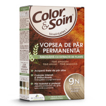 Vopsea de par blond miere 9N, Color&Soin