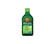 Moller`s Cod liver oil Omega-3 aroma de mere verzi x 250 ml