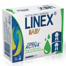 Linex Baby suspensie pentru picaturi orale X 8 ml 