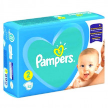Pampers nr.2 Active Baby 4-8kg Carry Pack, 43 bucati