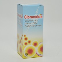 Clorocalcin solutie orala 12,2%, 50 ml  B.