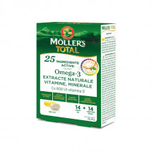 Moller's Total, 14 capsule moi + 14 coprimate filmate, Moller's