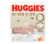 Scutece Nr.2 Extra Care 3-6kg X 24 bucati Huggies 