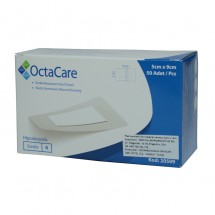 OctaCare - Plasture steril din material netesut, cu compresa absorbanta 5cm x 9cm, 50 bucati