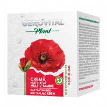 Gerovital Plant - Crema nutritiva multivitamine, 50 ml