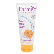 2640 Farmec Natural - Crema maini Galbenele, 100 ml