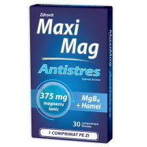 MaxiMag Antistres X 30 comprimate filmate