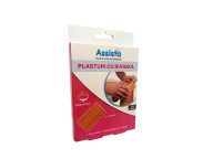 Assista plasturi cu rivanol 60 mm x 100 mm, 10 buc