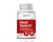 Natural Vitamin K2 100mcg x 60cps.