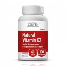 Natural Vitamin K2, 100 mcg, 60 capsule, Zenyth