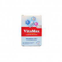 Vitamax Magneziu 3 in 1,  30 comprimate cu eliberare prelungita