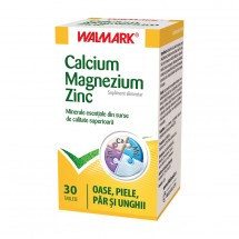 Walmark Ca-Mg-Zinc, 30 comprimate