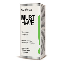 Ser antirid si fermitate 10% Peptide Must Have, 30 ml, Gerovital 