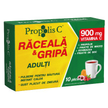 Propolis C Raceala si Gripa adulti X 10 plicuri