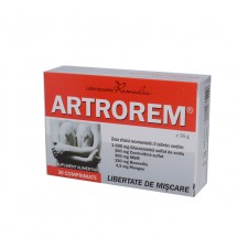 Remedia Artrorem pentru sanatatea articulatiilor, 3blist. x 10 comprimate