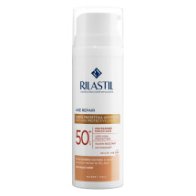 SUN SYSTEM Crema colorata cu protectie solara Age Repair, SPF50+, 50 ml, RILASTIL