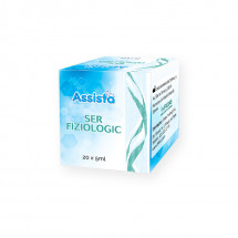 Ser fiziologic 0.9% , 20 unidoze X 5 ml, ASSISTA