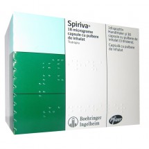 Spiriva 18 mcg x 30 capsule pulbere inhalabila