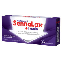 SennaLax + crusin, 20 comprimate, BIOFARM
