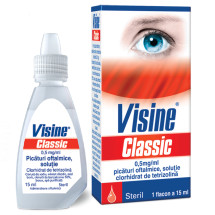 Visine classic picaturi oftalmice 0,5 mg/ml X 15 ml solutie 