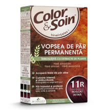Vopsea de par rosu afina 11R, Color&Soin