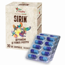 Bio Vitality Sirin Optimism si tonus pozitiv X 30 capsule
