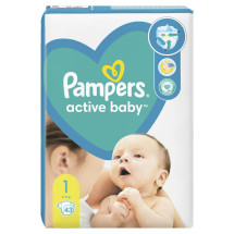 Pampers scutece New Baby marimea 1,2-5kg