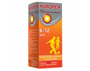 Nurofen junior cu aroma de portocale 40 mg / ml x 1 flac. x 100 ml susp. orala