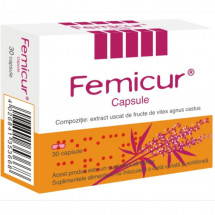 Femicur – Supliment pentru tulburarile menstruale X 30 tablete