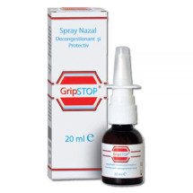 GripStop spray nazal decongestionant si protectiv, 20 ml, 3FPLANTAMED