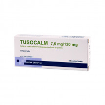 Tusocalm 7,5mg/120mg 2blist. x 10compr.