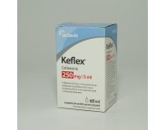 Keflex susp. 250mg/5ml x 60 ml
