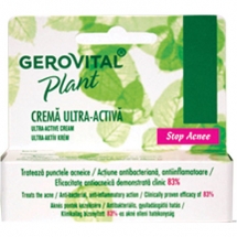 Gerovital Plant Stop Acnee - Crema ultra-activa, 15ml
