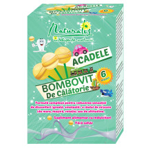 Acadele Bombovit de Calatorie, 6 g, 6 acadele, NATURALIS