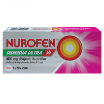 Nurofen Immedia Ultra 400 mg X 24 drajeuri