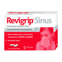 Revigrip Sinus X 20 comprimate filmate