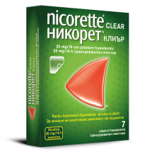Nicorette Clear 25 mg /16 ore X 7 plasturi transdermici