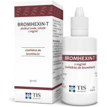 Bromhexin-T 2 mg / ml x 50 ml picaturi orale, solutie  TIS