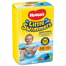 Huggies Nr.5-6 Chilotei inot Little Swimmers 12-18 kg, 11 buc