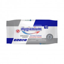 Hygienum serv. umede antibacteriene si dezinfectante, 15 buc