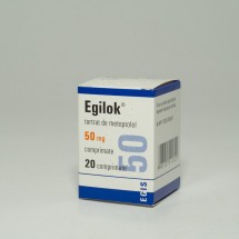 Egilok 50 mg, 20 comprimate